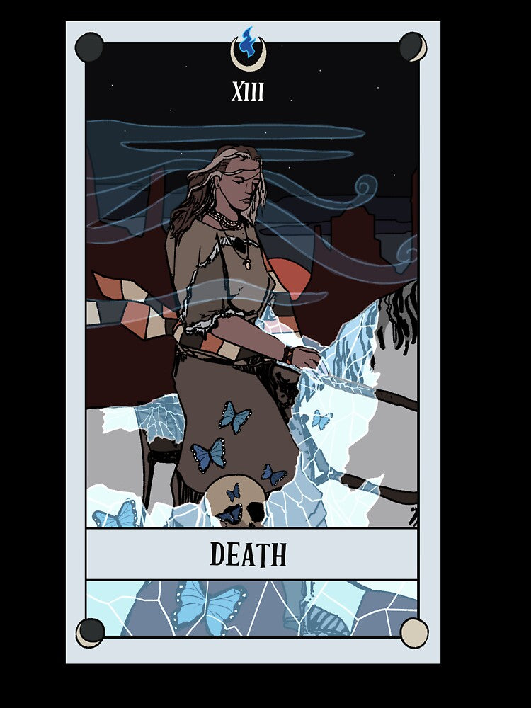 Death - Lunamand Tarot by William Novak T-Shirts, Hoodie, Sweatshirt | BlankRebels.com (Image 3)