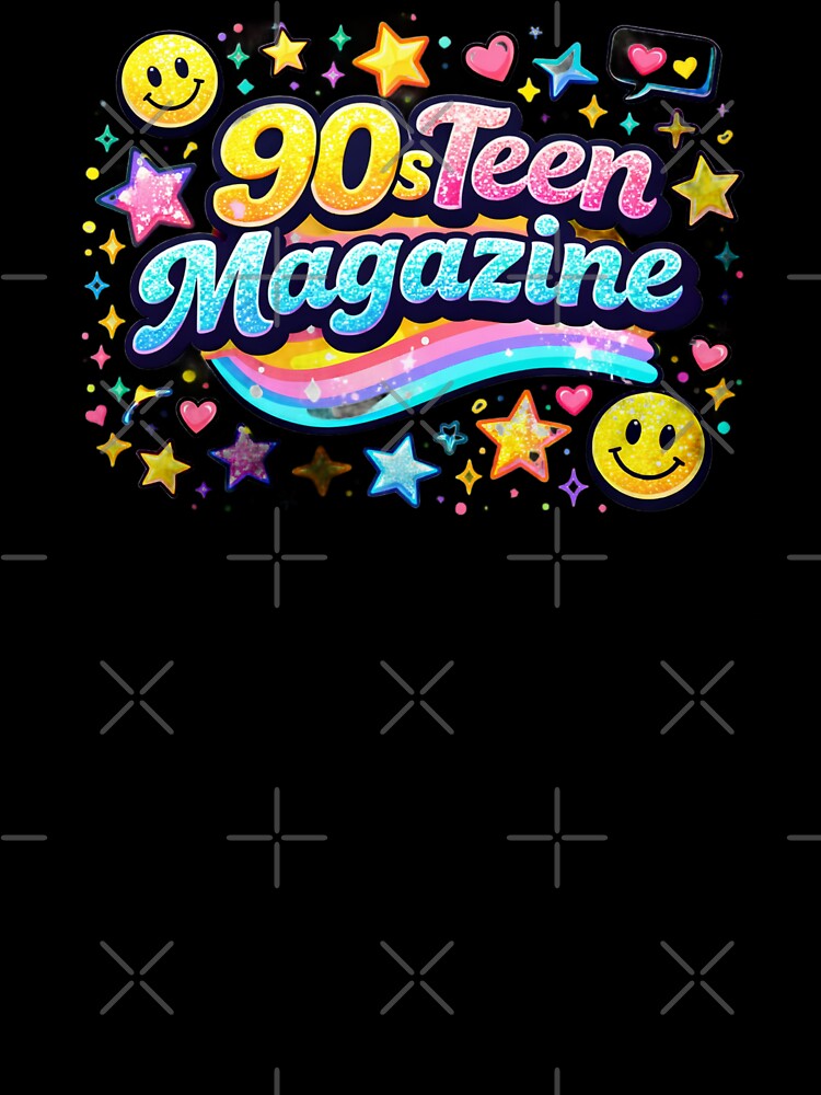 90s Teen Magazine Shirt – Retro Pop Culture Nostalgia Tee | Vintage 90s Girl Aesthetic Fashion by MEMORY-LN-Tees