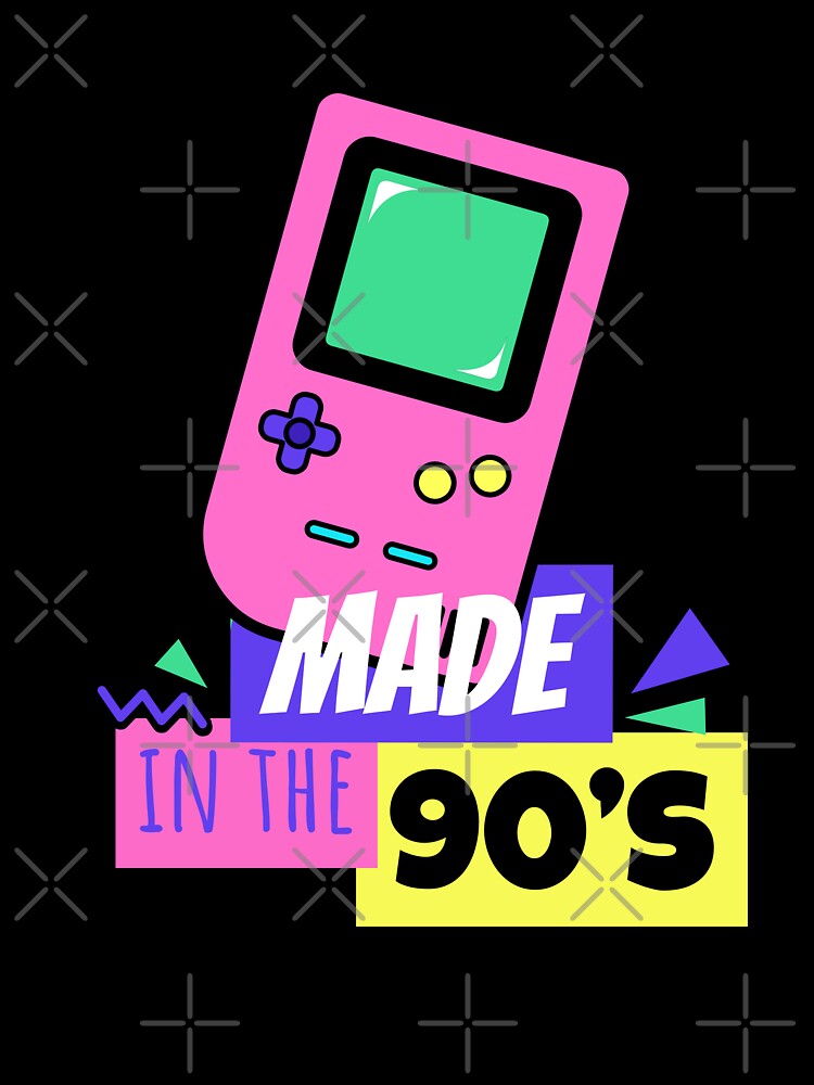 Made In the 90's -  Old School Game Design - by onjcdesign T-Shirts, Hoodie, Sweatshirt | BlankRebels.com (Image 3)