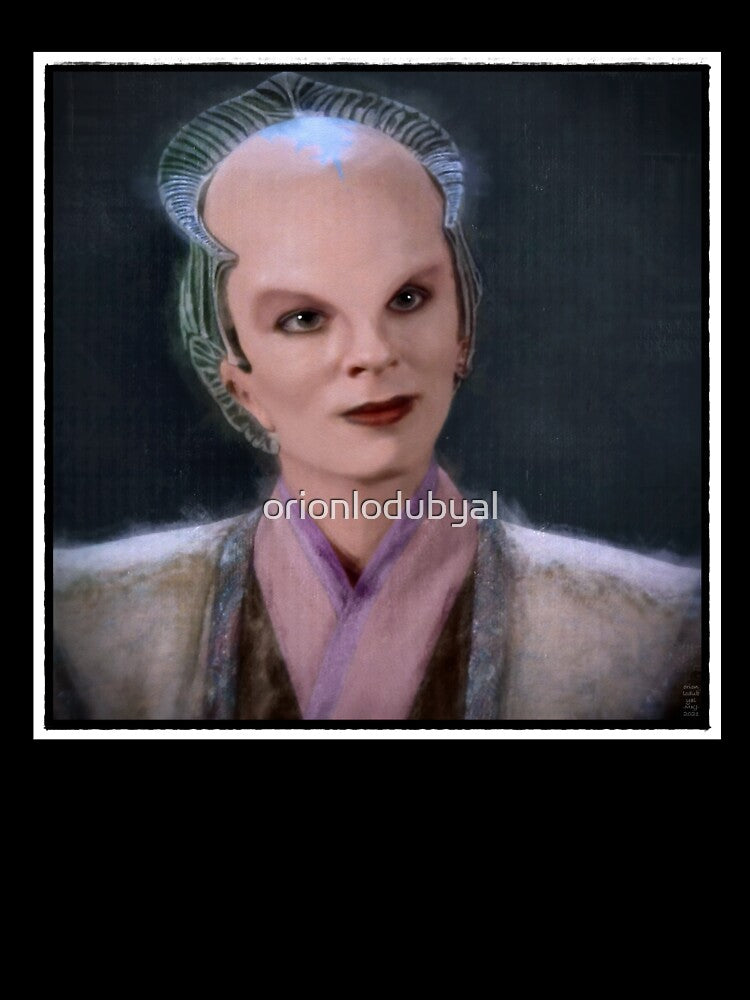Delenn Pre-transformation Painted Portrait by orionlodubyal T-Shirts, Hoodie, Sweatshirt | BlankRebels.com (Image 3)