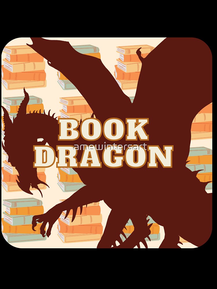 Book Dragon by amewintersart T-Shirts, Hoodie, Sweatshirt | BlankRebels.com (Image 3)