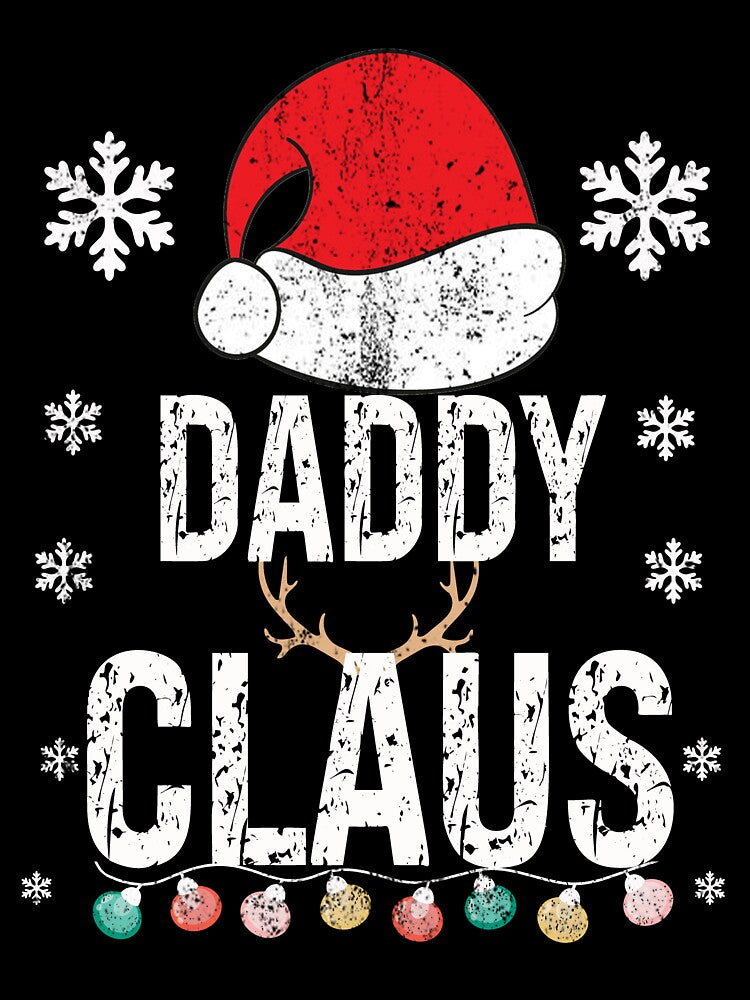 Daddy Claus Family Matching Xmas Light Funny Christmas Pajama by ZANNIX T-Shirts, Hoodie, Sweatshirt (Image 3)
