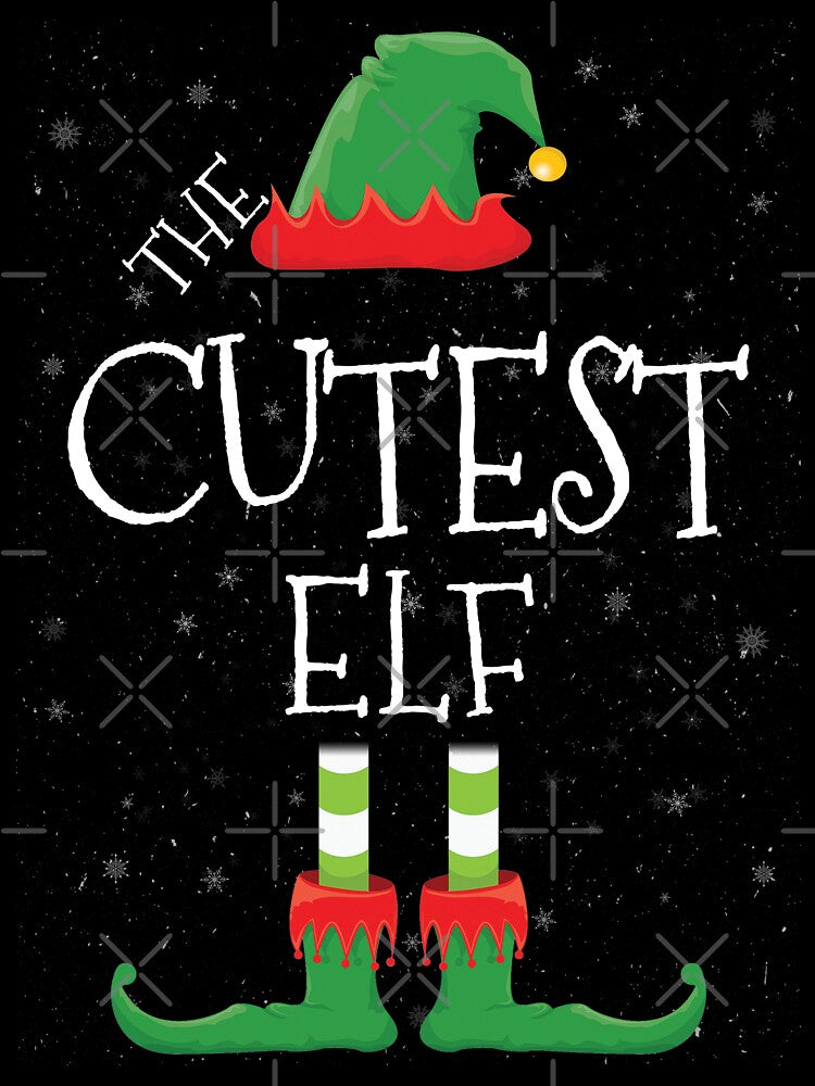 Cutest Elf Family Matching Christmas Group Funny Gift by DavisHasari T-Shirts, Hoodie, Sweatshirt | BlankRebels.com (Image 3)