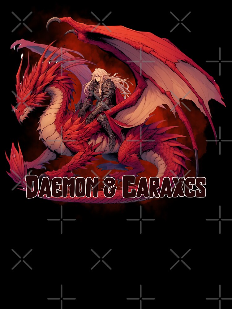 Daemon Targaryen & Caraxes Dragon by Kormix T-Shirts, Hoodie, Sweatshirt | BlankRebels.com (Image 3)