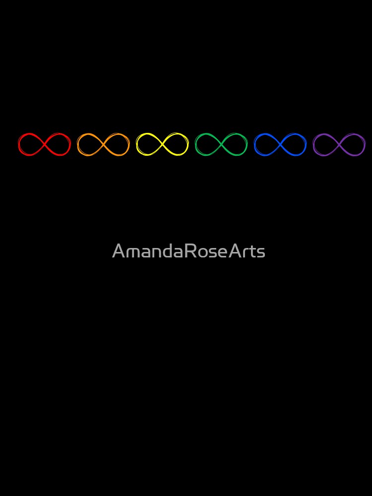 Queer & Neurodivergent Pride by AmandaRoseArts T-Shirts, Hoodie, Sweatshirt | BlankRebels.com (Image 3)