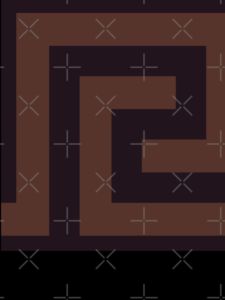 dark academia minimalist greek pattern in brown and black by neopop T-Shirts, Hoodie, Sweatshirt | BlankRebels.com (Image 3)