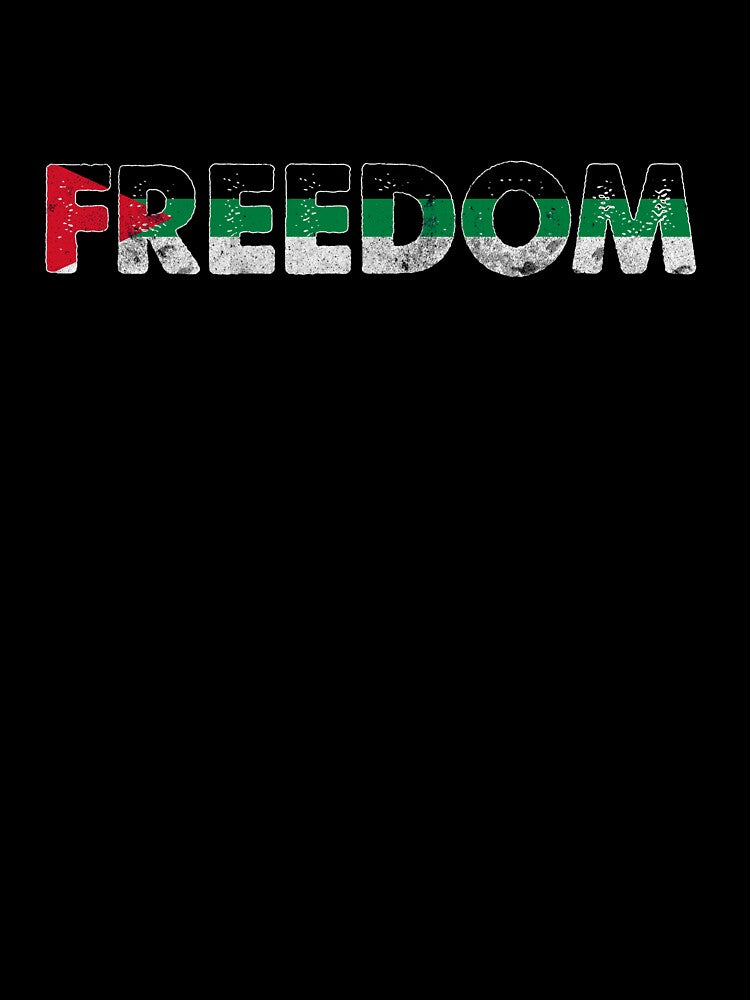 Freedom for palestine - anti israel vintage by Amineharoni