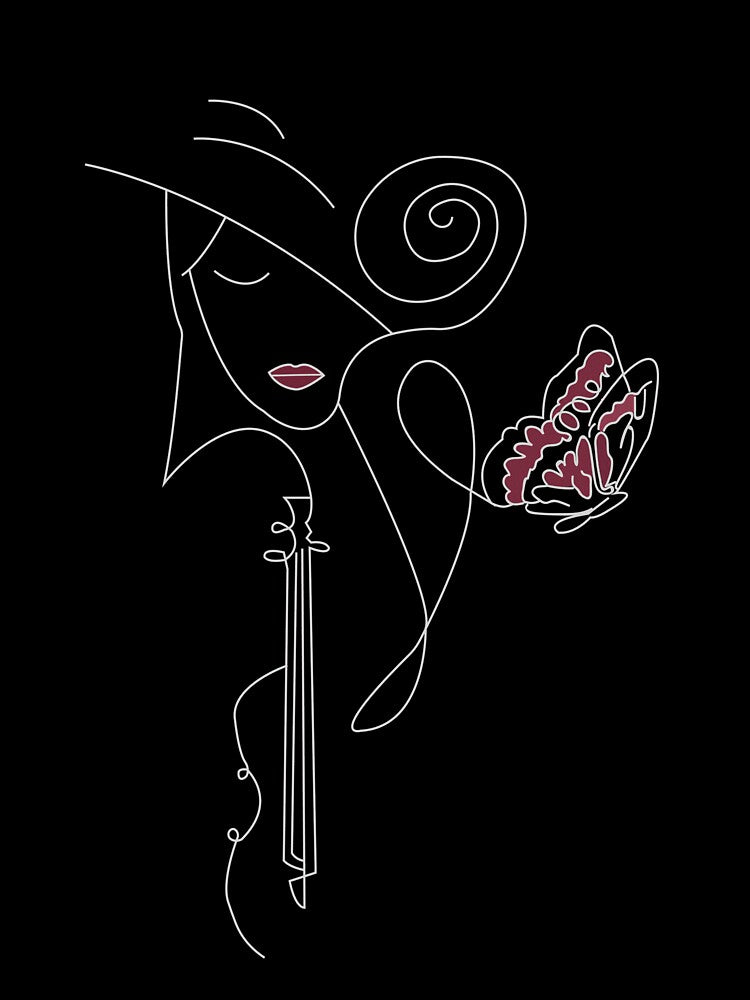The Void That Reflects Your Beauty - Line Art Drawing by MONLart T-Shirts, Hoodie, Sweatshirt | BlankRebels.com (Image 3)