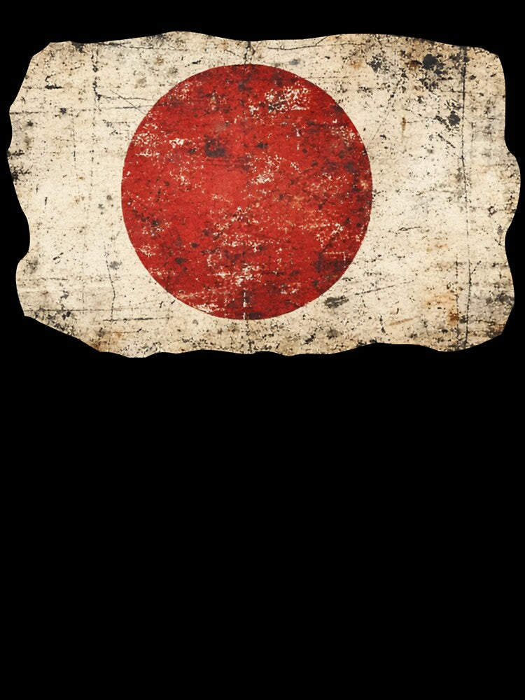Vintage Distressed Japan Flag by Junior-Design