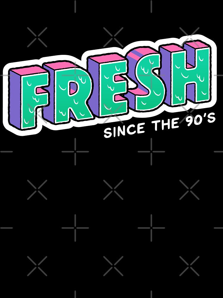 Fresh Since the '90s retro nostalgia by Unboltingcat T-Shirts, Hoodie, Sweatshirt | BlankRebels.com (Image 3)