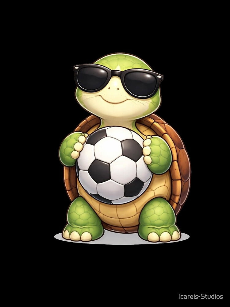 Turtle Soccer Player by Icareis-Studios