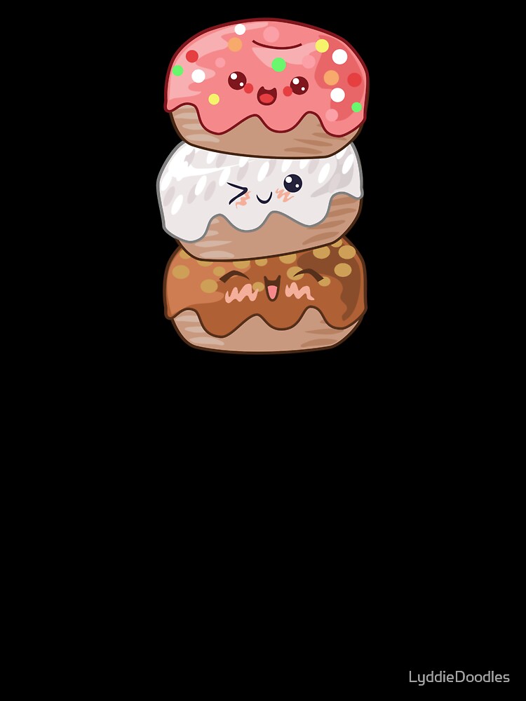 Donut Friends by LyddieDoodles T-Shirts, Hoodie, Sweatshirt | BlankRebels.com (Image 3)