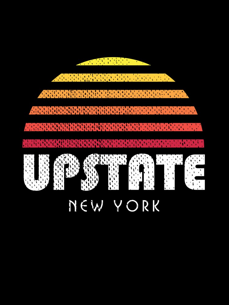 Upstate New York Hoodie - Retro Vintage Sunset by AHien T-Shirts, Sweatshirt | BlankRebels.com (Image 3)