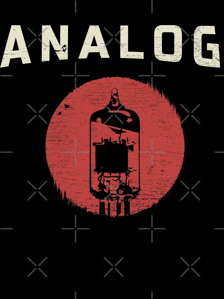 Vacuum Tube Analog Distressed Effect by ghost888 T-Shirts, Hoodie, Sweatshirt | BlankRebels.com (Image 3)