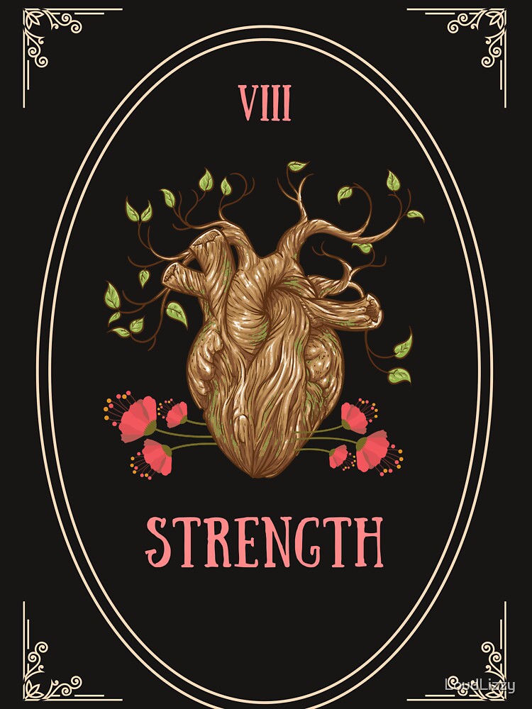 Strength Tree of Life Tarot by LoudLizzy T-Shirts, Hoodie, Sweatshirt | BlankRebels.com (Image 3)