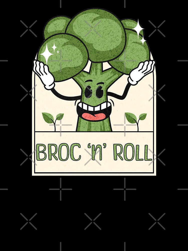 Broccoli and Music Lover Designs Broccoli and Music Lover Pun-Plant-Based and Vegan Humor by GreenSlate... (Image 3)
