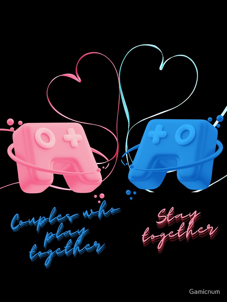 Nerdy Gamer Couple gift by Gamicnum T-Shirts, Hoodie, Sweatshirt | BlankRebels.com (Image 3)