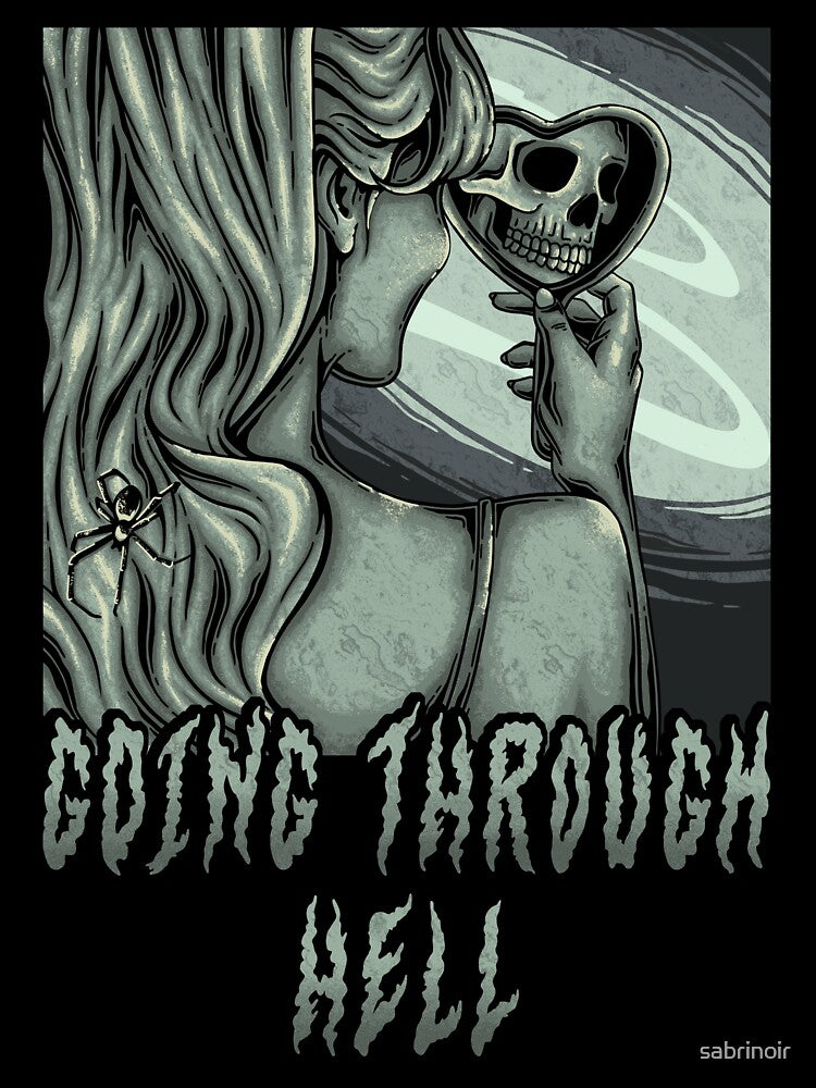 GOING THROUGH HELL by sabrinoir T-Shirts, Hoodie, Sweatshirt | BlankRebels.com (Image 3)