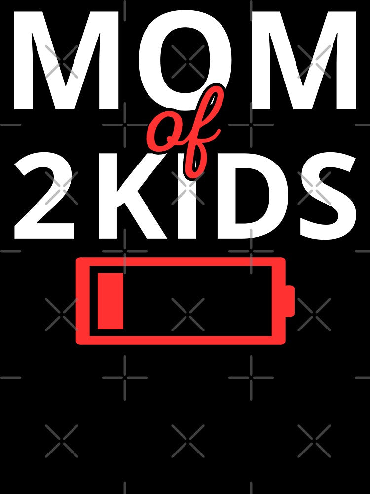 Tired Mom Of 2 Kids II by Lemon Pepper T-Shirts, Hoodie, Sweatshirt | BlankRebels.com (Image 3)