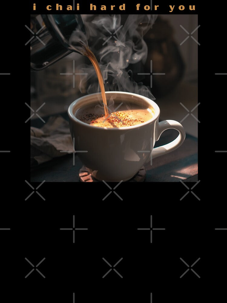 I Chai Hard For You - Cute Pun | TeeHee Puns Funny Design by TeeHee Puns