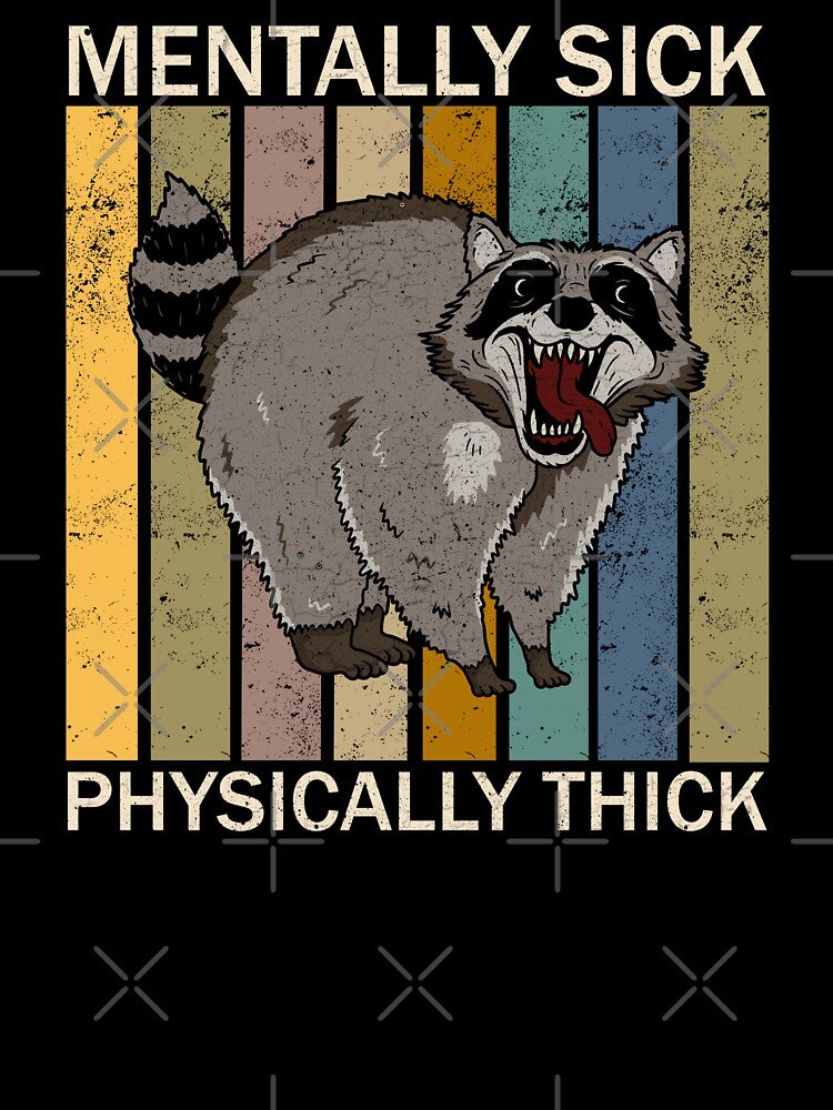 Mentally Sick Physically Thick by ValentinaHramov T-Shirts, Hoodie, Sweatshirt | BlankRebels.com (Image 3)