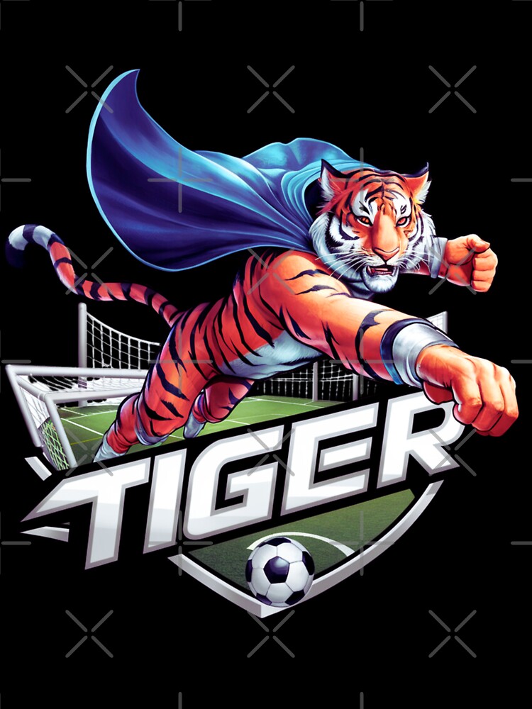 Tiger Playing Football by ArtisticAvenue6