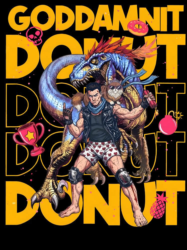 Dungeon Crawler Carl Goddamnit Donut by BingyBongoArt