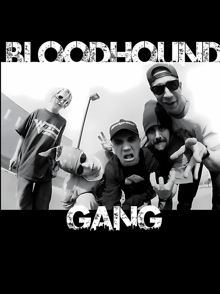 Bloodhound Gang Punk Rock Logo Stickers  Pins by Guadalecastro T-Shirts, Hoodie, Sweatshirt | BlankRebels.com (Image 3)