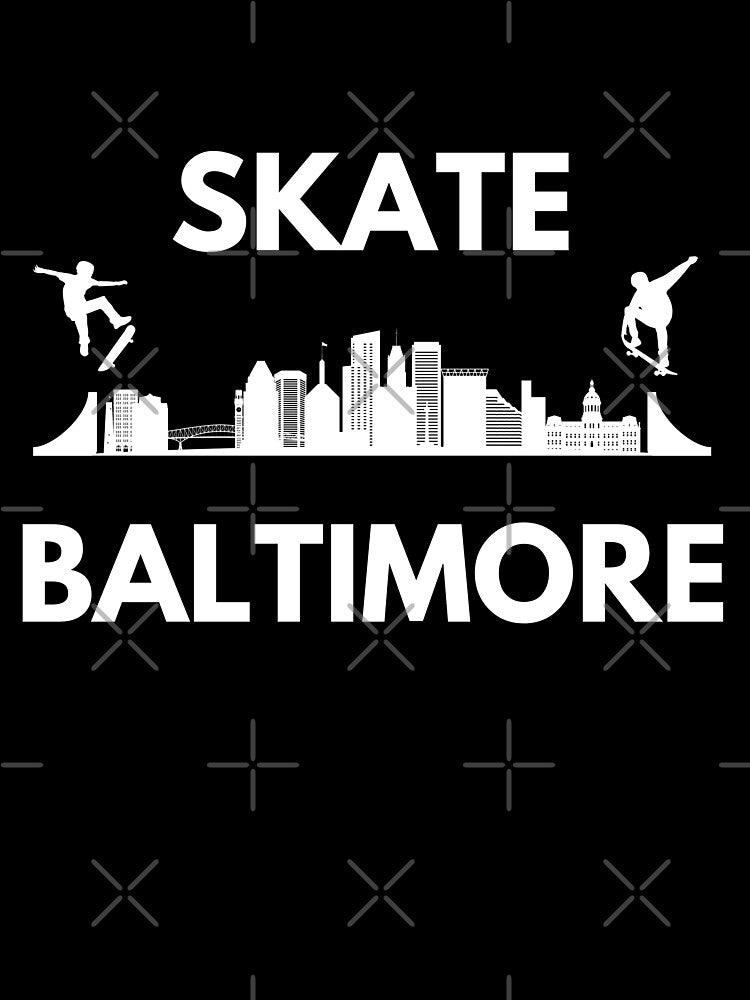 Skate Baltimore Skateboard Fans by BadLatitude T-Shirts, Hoodie, Sweatshirt | BlankRebels.com (Image 3)
