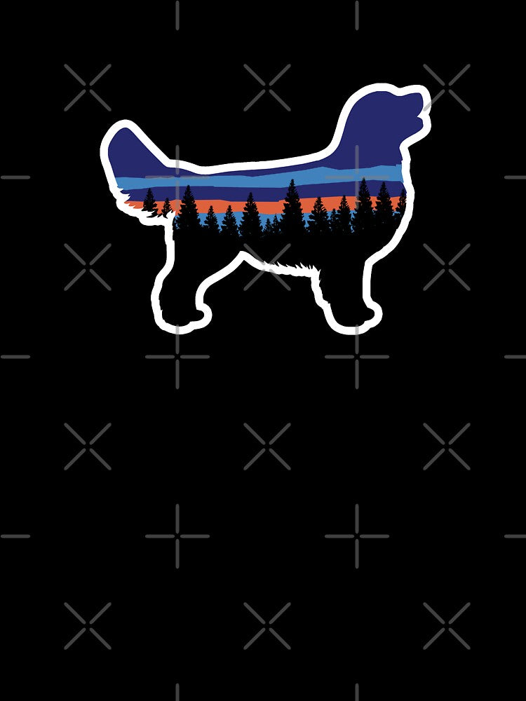 Golden Retriever Adventure Vintage Hiking Camping Gift by Guarddogdrive T-Shirts, Hoodie, Sweatshirt (Image 3)