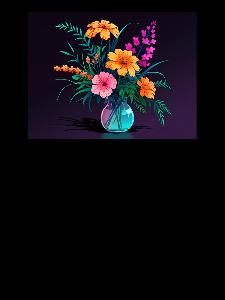 Retro Style Flower Vase Floral Aesthetic by MadnessEnvelope T-Shirts, Hoodie, Sweatshirt | BlankRebels.com (Image 3)