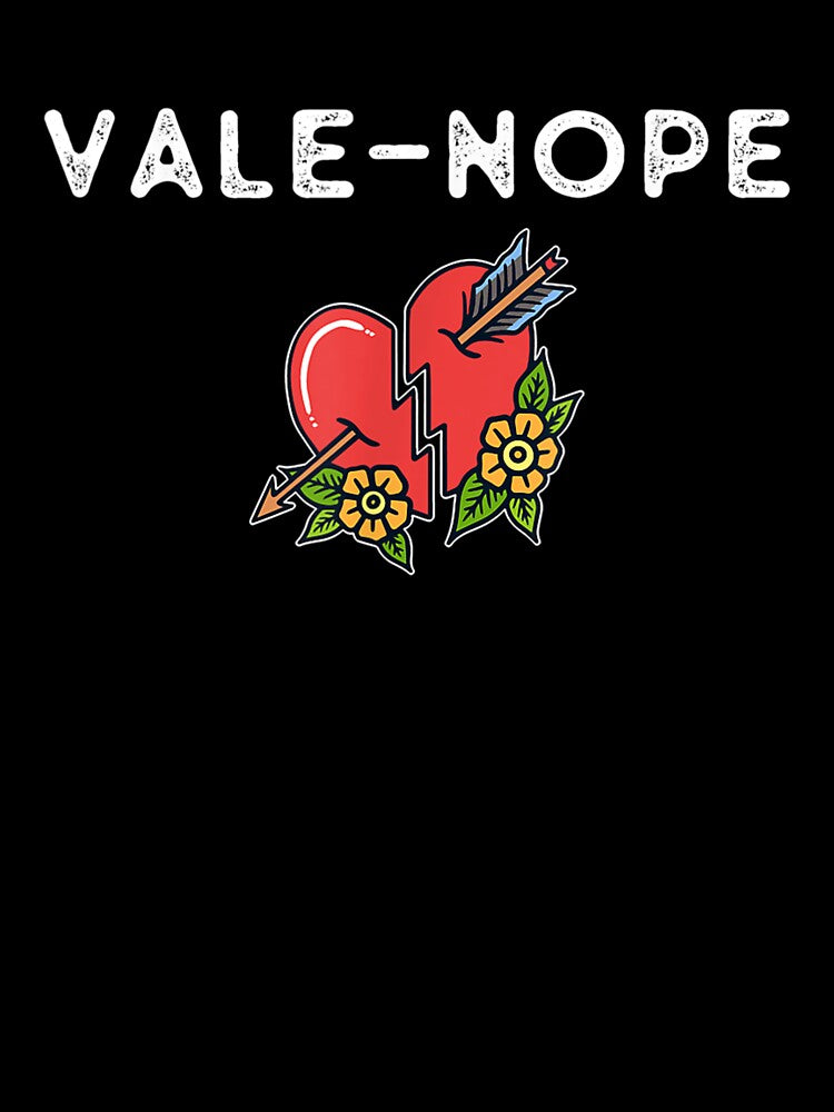 Cynical Anti Valentine Funny Valentine Hater Tatoo Style by shirleyfinley T-Shirts, Hoodie, Sweatshirt (Image 3)