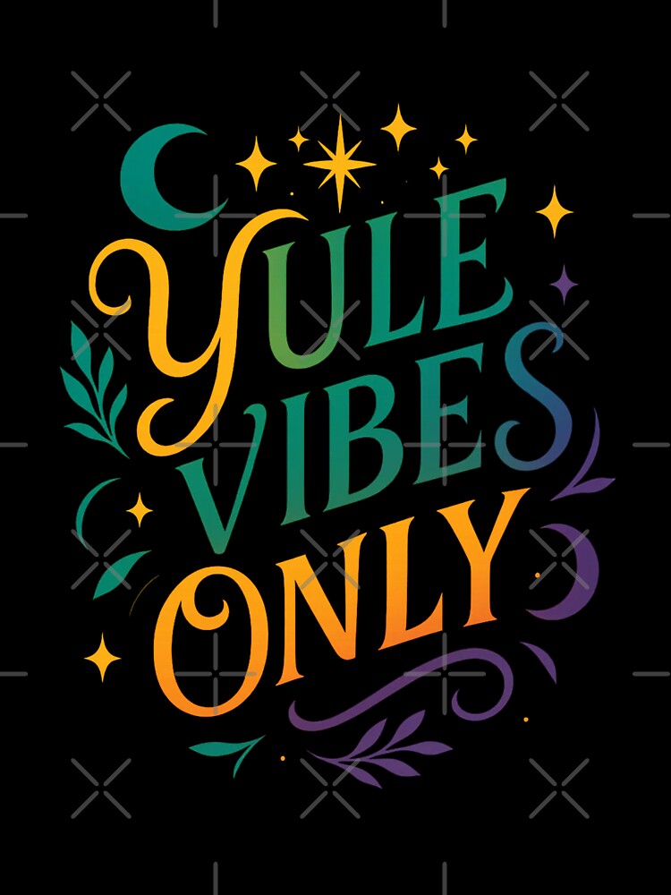 Yule Vibes Only by Miagolio T-Shirts, Hoodie, Sweatshirt | BlankRebels.com (Image 3)