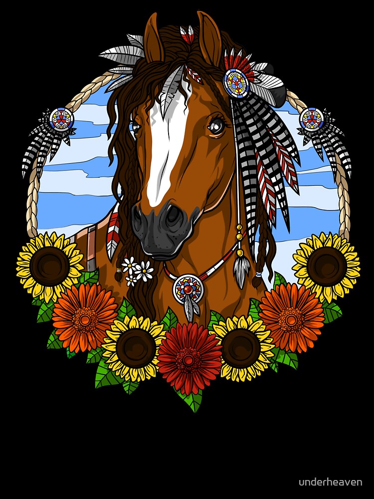 Hippie Horse by underheaven