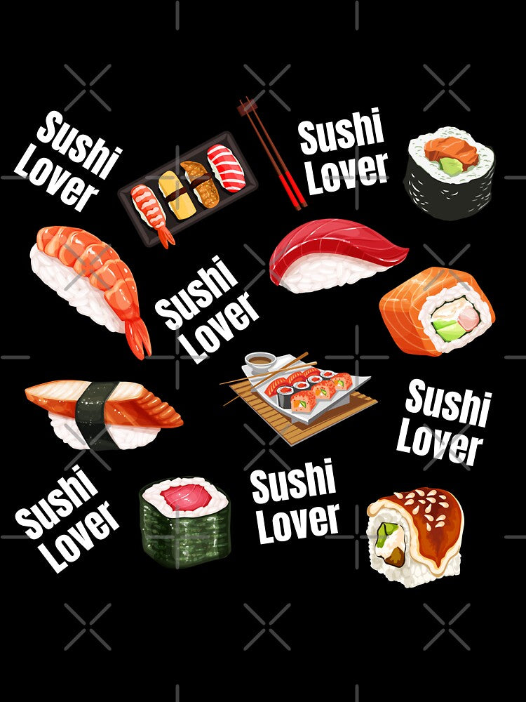 I Love Sushi by LuMarks T-Shirts, Hoodie, Sweatshirt | BlankRebels.com (Image 3)