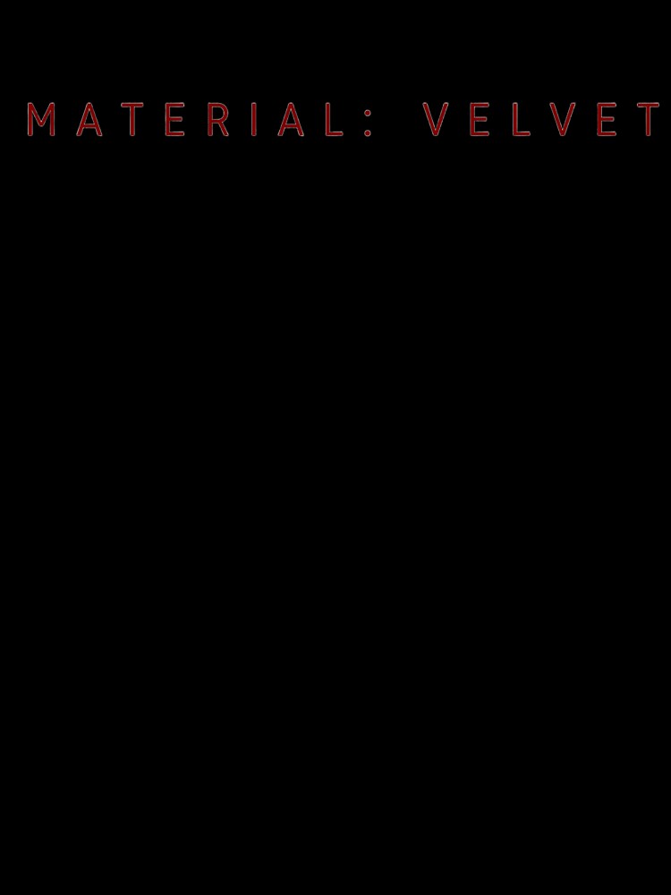 Material: Velvet – Clean Text Design by KleanGirlAesthetics T-Shirts, Hoodie, Sweatshirt | BlankRebels.com (Image 3)