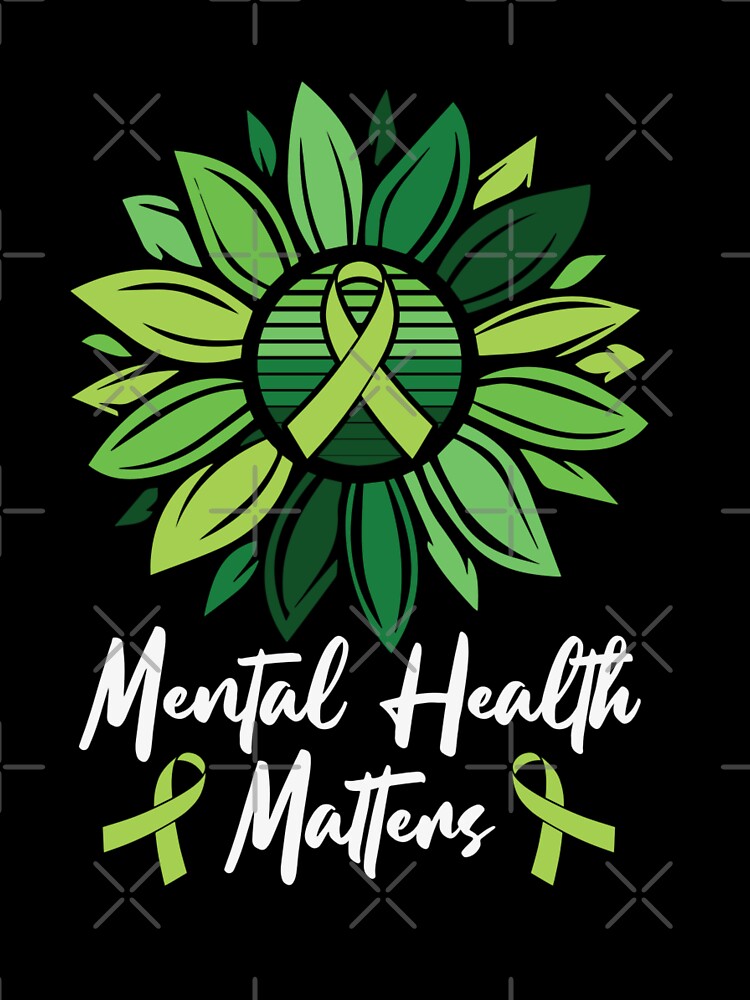 Mental health matters by pnkpopcorn T-Shirts, Hoodie, Sweatshirt | BlankRebels.com (Image 3)