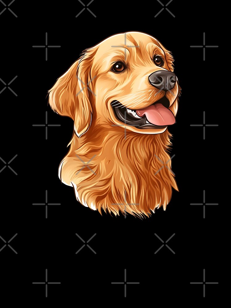 Golden Retriever Dog by aeaeaeae T-Shirts, Hoodie, Sweatshirt | BlankRebels.com (Image 3)