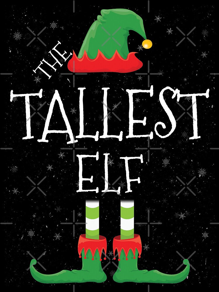 Tallest Elf Family Matching Christmas Group Funny Gift by DavisHasari T-Shirts, Hoodie, Sweatshirt (Image 3)