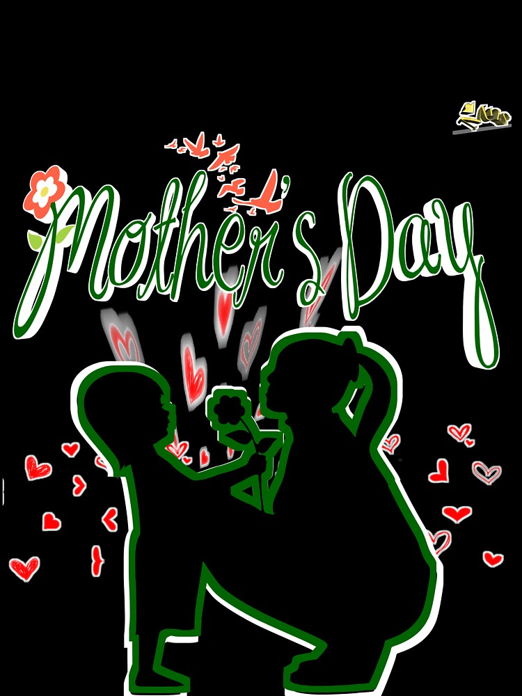 Mother Day Happy Mama Letter Thanks Mom For Loving Me 2021 by hoooot T-Shirts, Hoodie, Sweatshirt | BlankRebels.com (Image 3)