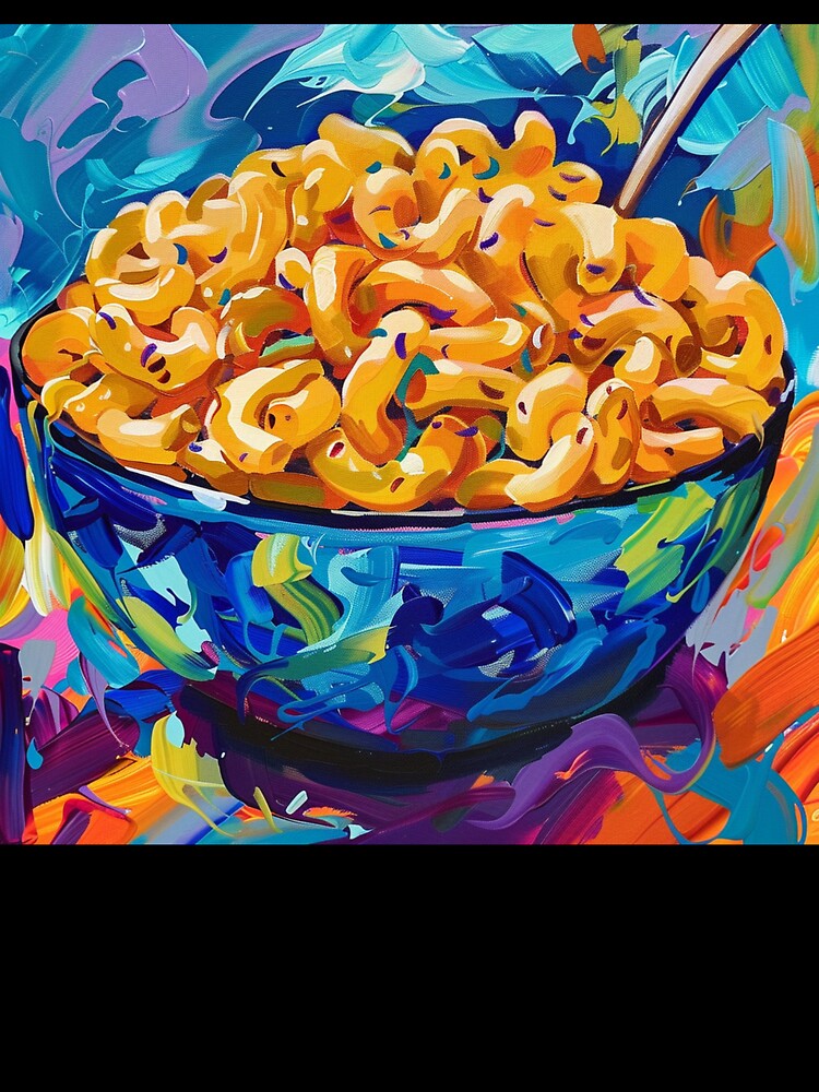 Macaroni Pasta Pop Art 1 by AstroRisq
