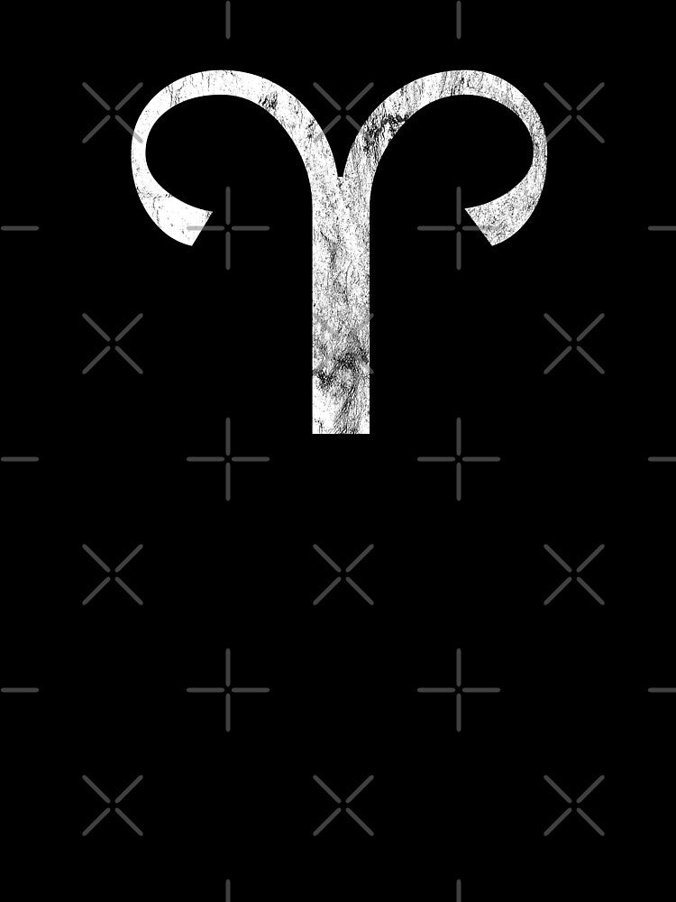 Aries Zodiac Horoscope in Distressed White by Bumblefuzzies T-Shirts, Hoodie, Sweatshirt | BlankRebels.com (Image 3)