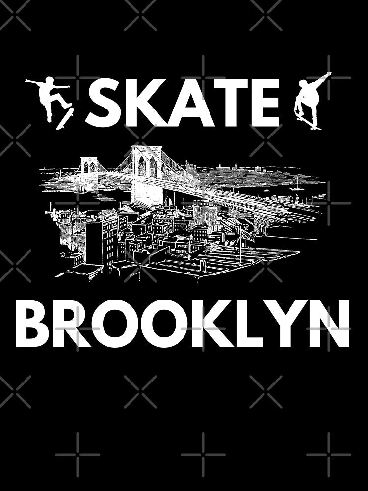Skate Brooklyn Skateboard Fans Brookie BKYLN by BadLatitude T-Shirts, Hoodie, Sweatshirt | BlankRebels.com (Image 3)