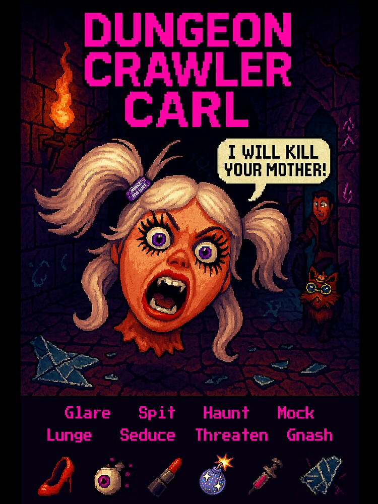 Samantha's point-and-click Dungeon Crawler Adventure by AgentCherry42 T-Shirts, Hoodie, Sweatshirt (Image 3)