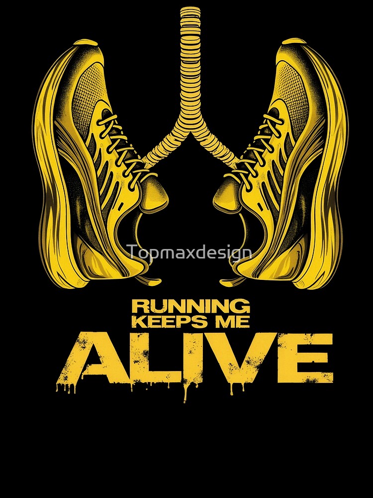 Running Keeps Me Alive by Topmaxdesign T-Shirts, Hoodie, Sweatshirt | BlankRebels.com (Image 3)