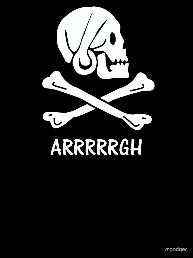 Pirate 6 ARRRRRGH by mpodger T-Shirts, Hoodie, Sweatshirt | BlankRebels.com (Image 3)