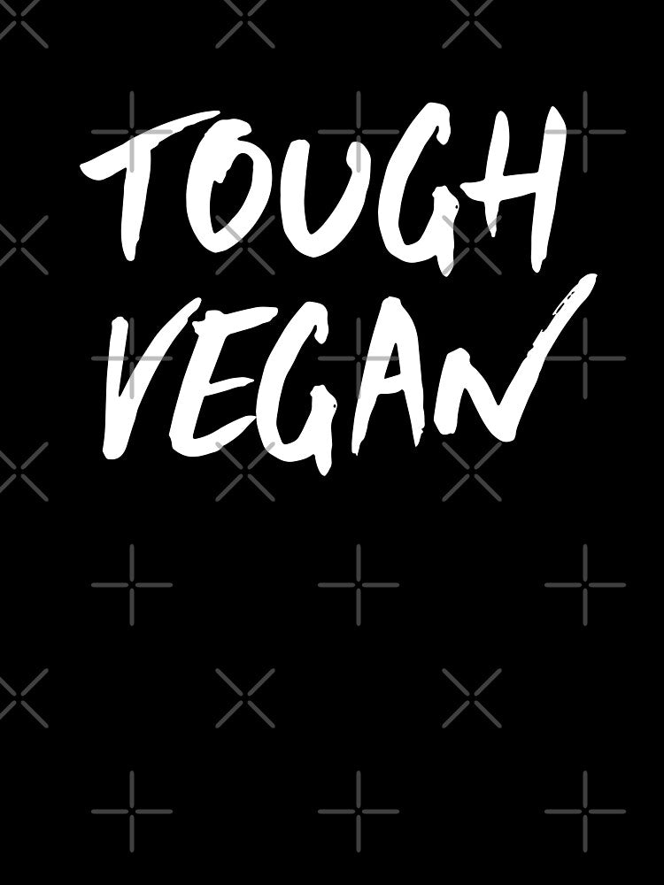 Tough Vegan Tshirt by geekySlicks Hoodie, Sweatshirt | BlankRebels.com (Image 3)