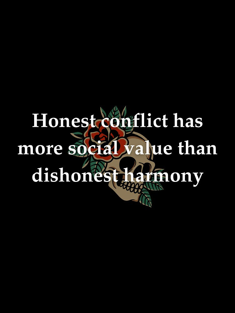 Honest Conflict Quote Design by abbecedavide T-Shirts, Hoodie, Sweatshirt | BlankRebels.com (Image 3)
