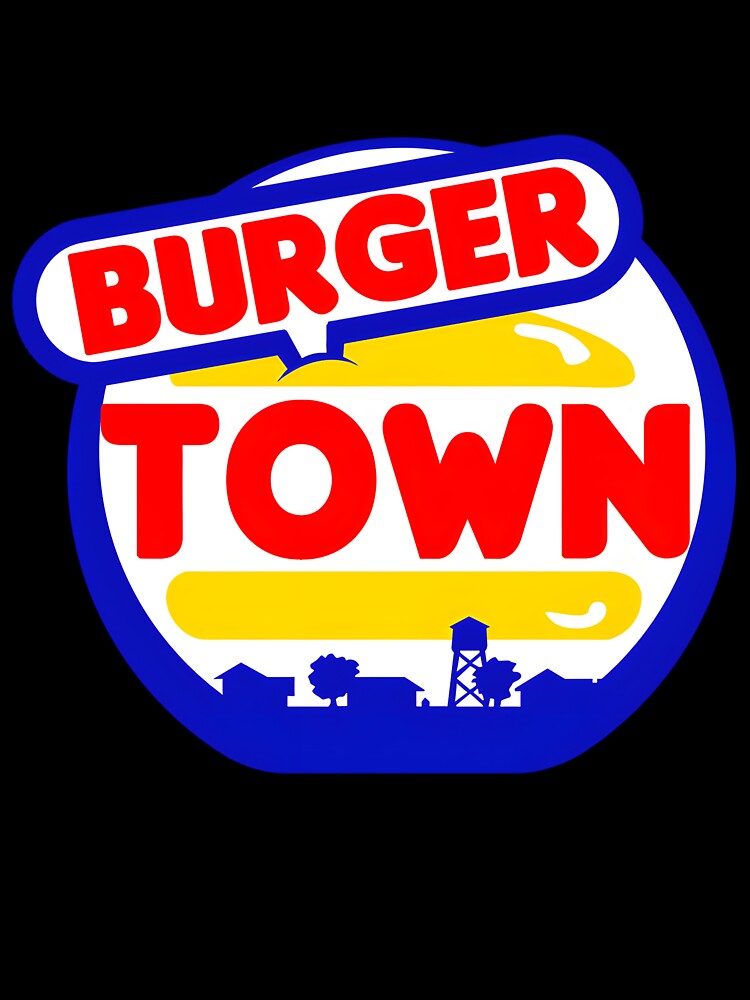 Burger Town by cmarazdv T-Shirts, Hoodie, Sweatshirt | BlankRebels.com (Image 3)