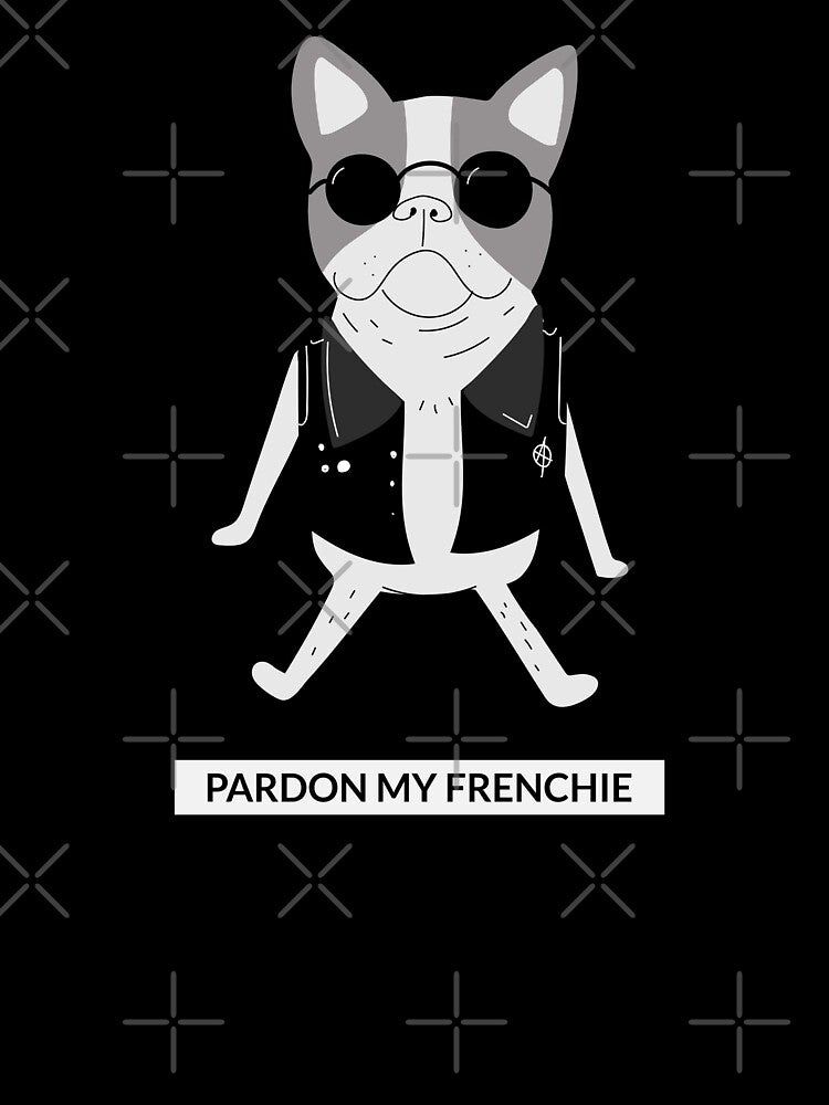 Pardon My Frenchie Funny French Bulldog by Harmonick-Tees Hoodie, Sweatshirt | BlankRebels.com (Image 3)
